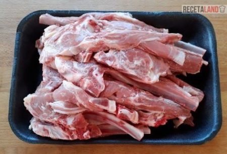 Chuletas de cordero segureño