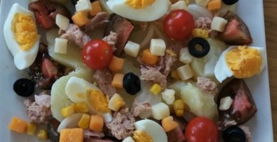 Plato Ensalada de Patatas