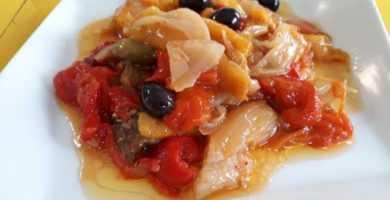 Plato de Escalivada