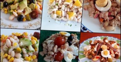 Ensalada de alubias
