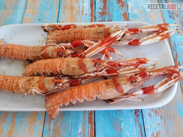 Cigalas a la plancha