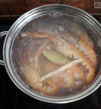 Cociendo las cigalas