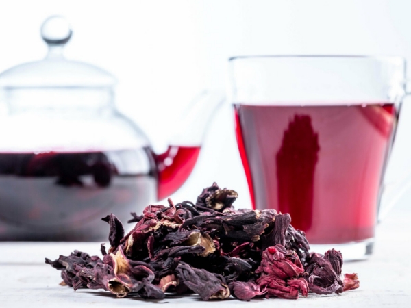 Té o infusión de hibisco Té o infusión de hibisco