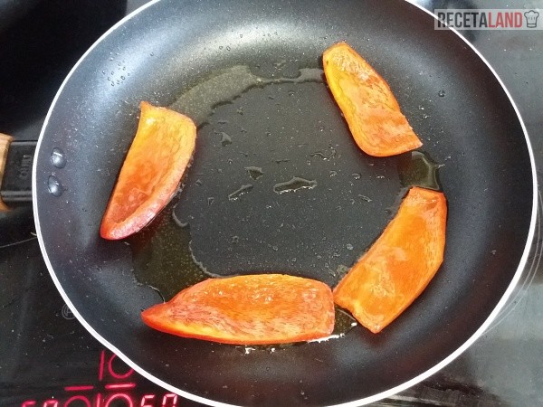 Friendo el pimiento