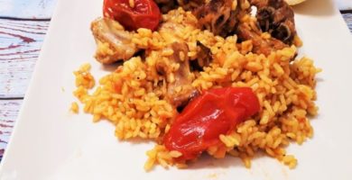 Plato de Paella de Carne