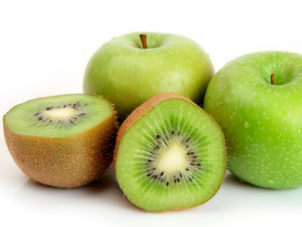 kiwi y manzana kiwi y manzana