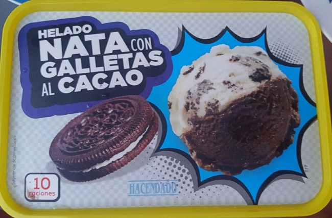 Helado de Oreo o Marca Blanca tipo Mercadona Helado de Oreo o Marca Blanca tipo Mercadona