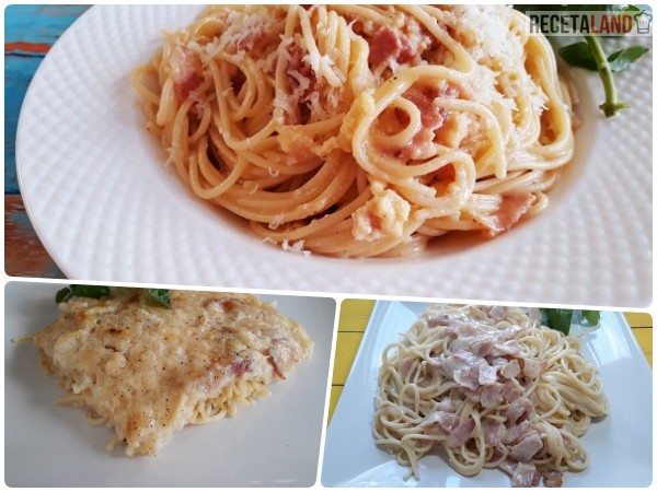 3 Formas de hacer Espaguetis a la Carbonara
