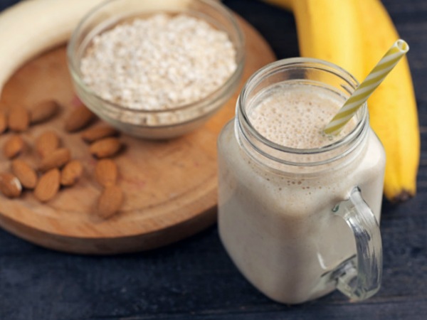 Batido de Harina de Avena Fitness Batido de Harina de Avena Fitness
