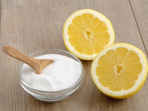 Bicarbonato de sodio y limon Bicarbonato de sodio y limon