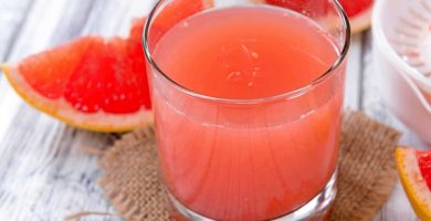 Jugo de Pomelo o Toronja natural- Receta y Preparación