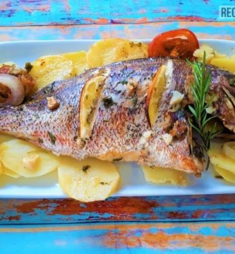 Pargo al horno