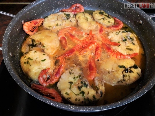Cocinándose las gambas