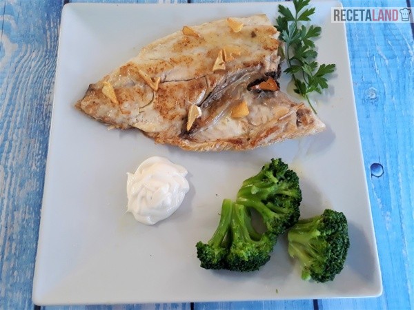 Pargo a la espada tipo plancha