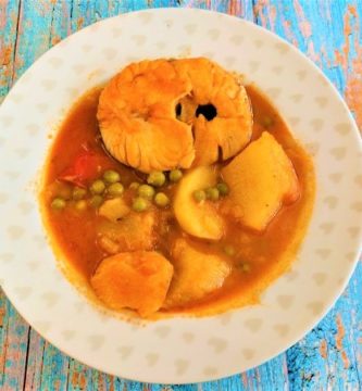 Merluza guisada con patatas