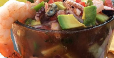 Michelada con Mariscos