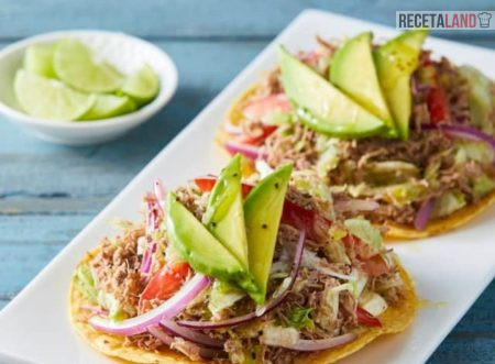 Tostadas de salpicon de carne