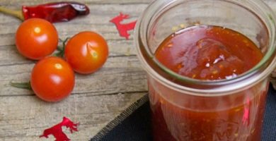 Mermelada de Tomates cherrys casera