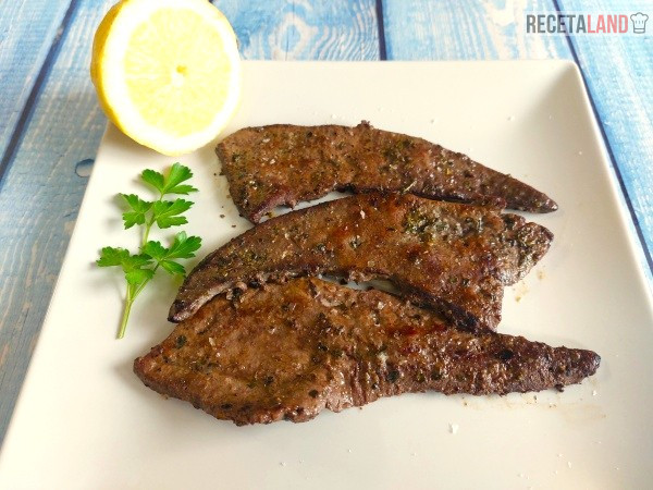 Hígado de Ternera a la Plancha