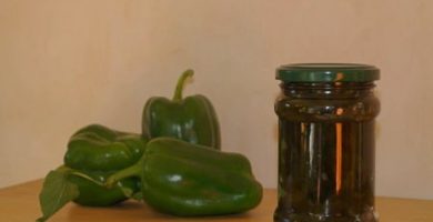 Mermelada de Pimientos Verdes Casera