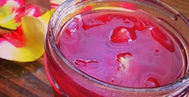 Mermelada de Rosas Casera