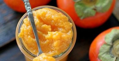 Mermelada de Caqui Casera