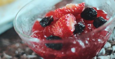 Mermelada de Frutos Rojos Casera