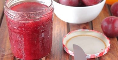 Mermelada de Ciruela Roja Casera