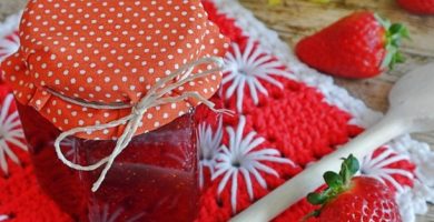 Mermelada de Fresa Sin Azúcar