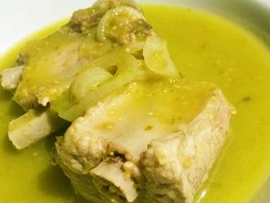 mole verde de puerco