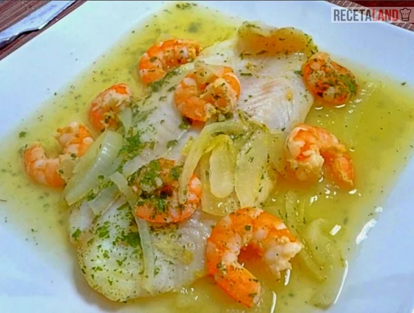 panga en salsa con gambas